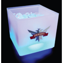 Custom made ice bucket met LED verlichting - Topgiving